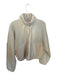 Sunday best Size M Ivory & Peach Print Recycled Polyester Fuzzy Jacket Ivory & Peach Print / M