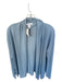 Nordstrom Size M Baby Blue Cashmere Blend Long Sleeve Open Front Sweater Baby Blue / M