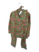 Size M Green & Pink Cotton Long Sleeve Flowers Pants Pajamas Green & Pink / M