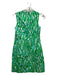 Lilly Pulitzer Size 2 Green & Blue Cotton Sleeveless Lace Front Dress Green & Blue / 2