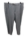 Canali Size 54 Light Gray Wool Blend Solid Dress Men's Pants 54