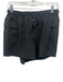Reformation Size S Black Polyester Elastic Drawstring Waist Pockets Shorts Black / S