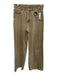 COS Size 26 Taupe Gray Cotton Denim High Rise Cropped Wide Leg Jeans Taupe Gray / 26