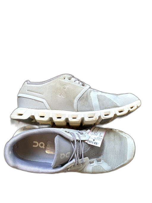 On Cloud Shoe Size 8 Gray Canvas Perforated Athletic Sneakers Gray / 8