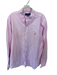 Ralph Lauren Size XL Pink & White Cotton Checkered Button Down Men's Shirt Pink & White / XL