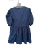 Aureum Size M Navy & white Cotton Short Balloon Sleeve Front bow Dress Navy & white / M