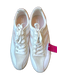 Tretorn Shoe Size 8.5 White & blush Canvas & Suede Lace Up Athletic Sneakers White & blush / 8.5
