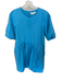 English Factory Size L Sky Blue Cotton 3/4 Balloon Sleeve Pleat Detail Dress Sky Blue / L