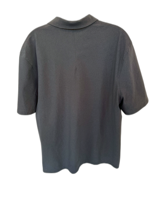 Lululemon Size Est XL Charcoal Half Button Athletic Men's Shirt Charcoal / Est XL