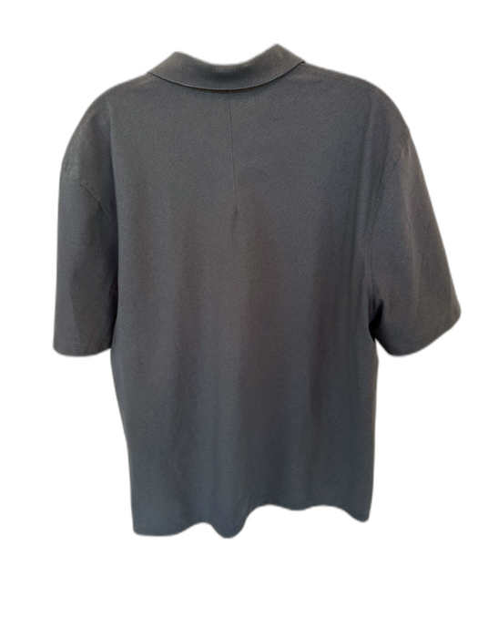 Lululemon Size Est XL Charcoal Half Button Athletic Men's Shirt Charcoal / Est XL