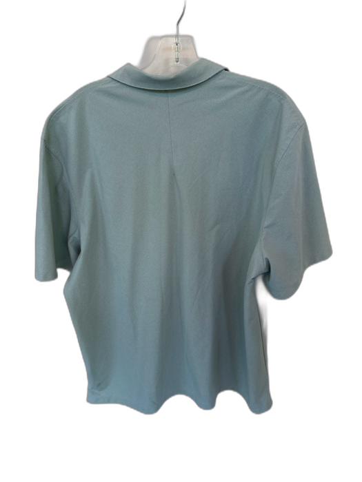 Lululemon Size Est XL Sage Green Half Button Athletic Men's Shirt Sage Green / Est XL