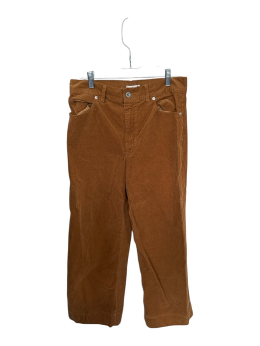 Tyler Boe Size 4 Camel Corduroy High Waist Wide Leg Pants Camel / 4