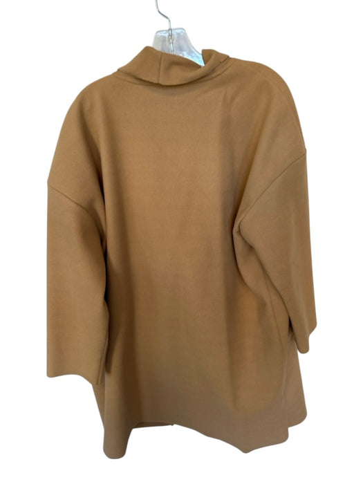 Cheeky Peach Size M/L Taupe Brown Polyester Trench 3/4 Sleeve Front Pockets Coat Taupe Brown / M/L