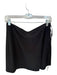 & Other Stories Size 10 Black Polyester Blend Side Tie Mini Skirt Black / 10