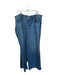 Spanx Size 3X Medium Wash Cotton & Tencel Pocket Zip Fly Wide Leg Denim Pants Medium Wash / 3X