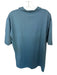 Peter Millar Size XL Teal & Black Polyester Blend Houndstooth Athletic Polo Teal & Black / XL