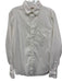Faherty Size M White Cotton Solid Button Down Men's Long Sleeve Shirt White / M