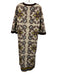 Tuckernuck Size Small Brown, Blue, Green Cotton Long Sleeve Embroidered Dress Brown, Blue, Green / Small