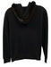 TSE Size Est M Black & Brown Cashmere Long Sleeve Zip Front Fur Collar Jacket Black & Brown / Est M