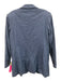 Banana Republic Size 10 Blue & Black Linen & Cotton Long Sleeve Blazer Short Set Blue & Black / 10