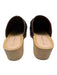 Loeffler Randall Shoe Size 7.5 Brown & Beige Wood & Leather Quilted Mules Brown & Beige / 7.5