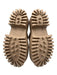 Jeffrey Campbell Shoe Size 7 Beige Synthetic Platform Slip On Chunky Mules Beige / 7