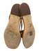 Tory Burch Shoe Size 7.5 Gold Goat Leather Flip Flop Thong Strap Sandals Gold / 7.5
