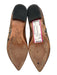 Schutz Shoe Size 7.5 Brown & Black Leather Snake Embossed Slip On Sandals Brown & Black / 7.5