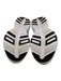 APL Shoe Size 7.5 White & Black Synthetic Lace Up Knit Athletic Sneakers White & Black / 7.5