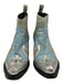 Mexicana Shoe Size 8.5 Blue, Green & Silver Leather Metallic Ankle Booties Blue, Green & Silver / 8.5