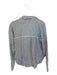 Pilcro Size S Black & White Cotton Stripes Hole Details Flap Collar V Neck Top Black & White / S