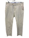 Peter Millar Size 32 White Cotton Blend Corduroy Zip Fly Men's Pants White / 32