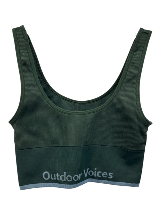 Outdoor Voices Size XS Green, Blue, Yellow Nylon Blend Stretch Waist Pant Set Green, Blue, Yellow / XS