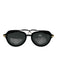 Dolce & Gabbana Black & Gold Acetate Gold hardware Aviator Sunglasses Black & Gold