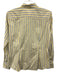 Wear Cisco Size M Yellow, Blue, White Cotton Long Sleeve Stripe Wrap Blouse Top Yellow, Blue, White / M
