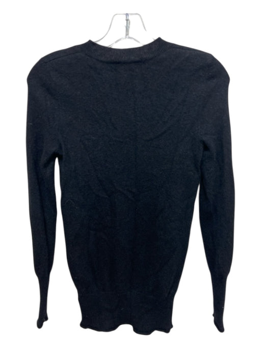 Aqua Cashmere Size S Black Cashmere Crew Neck Top Black / S