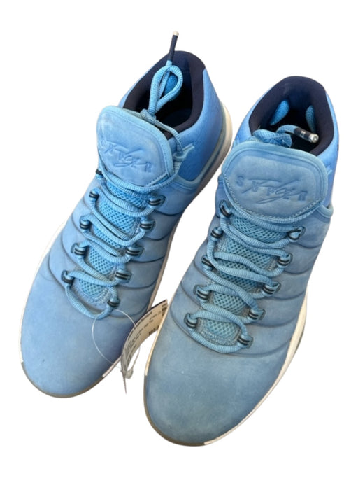 Nike Air Jordan Shoe Size 10.5 Cornflower Blue Leather High Top Men's Sneakers 10.5