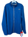 The North Face NWT Size XL Blue & Gray Nylon Blend Solid Full Zip Men's Jacket Blue & Gray / XL