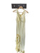 One & Only Size L Butter Yellow Polyester Cowl Neck Ruffle Detail Tiered Gown Butter Yellow / L