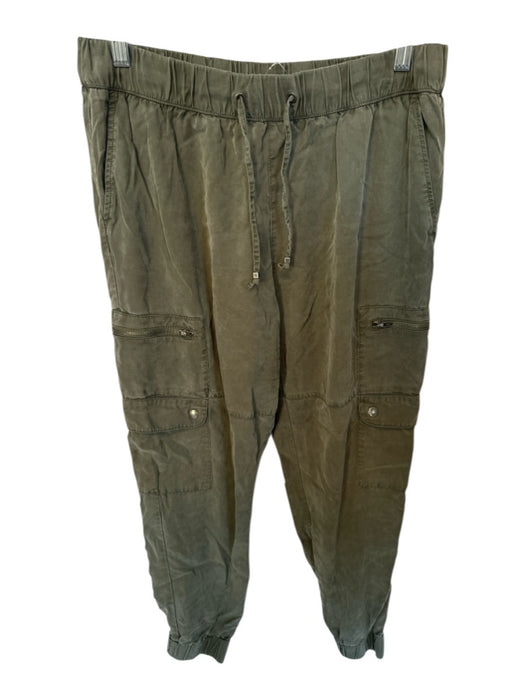 Banana Republic Size M Forest Green Lyocell blend Cargo Pocket Drawstring Pants Forest Green / M
