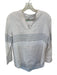 Vineyard vines Size S Cream & Black Linen Long Sleeve Striped Short Set Cream & Black / S