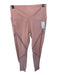 Alo Size M Blush Nylon Blend High Waist Mesh Detail Athletic Leggings Blush / M