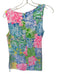 Lilly Pulitzer Size S Multi Rayon Sleeveless Tropical Back Zip Side Slits Dress Multi / S