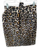 J Crew Size 4 Tan & Brown Polyester Belted Animal Print Back Zip Midi Skirt Tan & Brown / 4
