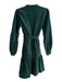 Draper James RSVP Size S Green Cotton & Spandex Micro Corduroy Long Sleeve Dress Green / S