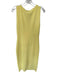 Tuckernuck Size S Butter Yellow Viscose Blend Sleeveless Back Slit Maxi Dress Butter Yellow / S