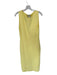 Tuckernuck Size S Butter Yellow Viscose Blend Sleeveless Back Slit Maxi Dress Butter Yellow / S