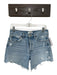 Agolde Size 26 Light Wash Organic Cotton High Waist Button Fly Cut Off Shorts Light Wash / 26