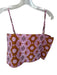 Julia Amory Size S Brown & Magenta Cotton Spaghetti Strap Kaleidoscope Top Brown & Magenta / S