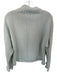 J. Crew Size S Mint Cotton Roll Neck Knit Long Sleeve Sweater Mint / S